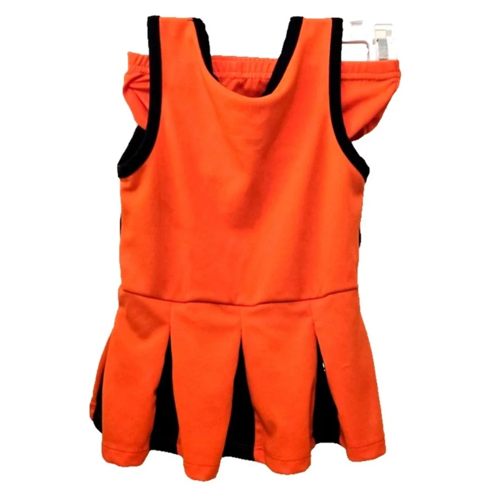 OSU Cheerleaders‎ Outfit Girls Toddler 18M Orange/Black/White - Picture 2 of 12